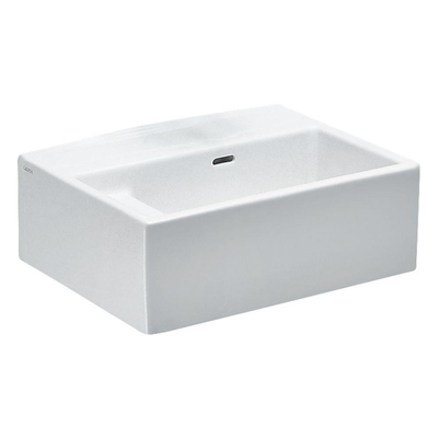 Laufen College lavabo de salle de classe 600x455 60x45,5x22,5cm 1 trou de robinet à hauteur de l'évacuation/trop-plein avec trop-plein céramique lcc-blanc