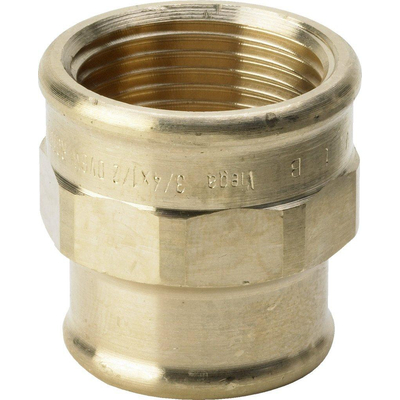 Viega VERLOOPSOK 3/4" BI. X 1/2" BI. brons