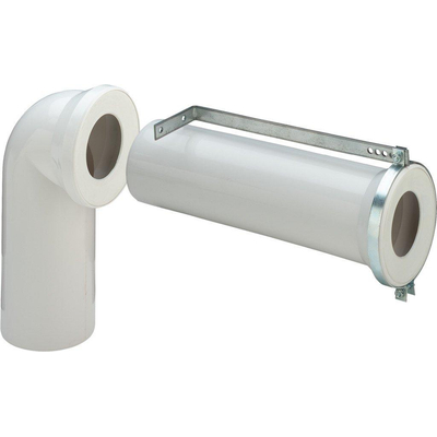 Viega ensemble de vidange pour toilettes 100x230 400 mm blanc