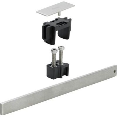 Viega Advantix vario grille à encastrer 20cm avec accessoires de montage inox mat