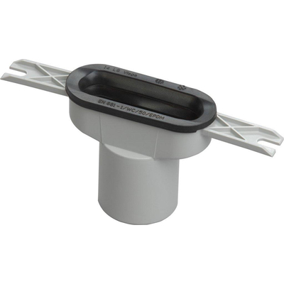 Viega Advantix caniveau de douche-évacuation verticale 80 X 50