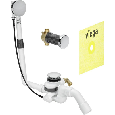 Viega Multiplex trio f vidage de baignoire avec alimentation 540x40 50 chrome