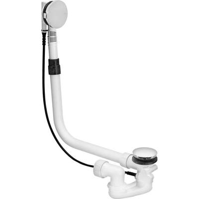 Viega Multiplex évacuation de baignoire et combinaison de trop-plein avec bonde pour baignoire spéciale chrome