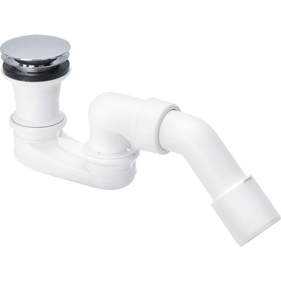 Viega siphon pour receveur de douche avec fermeture click chromé