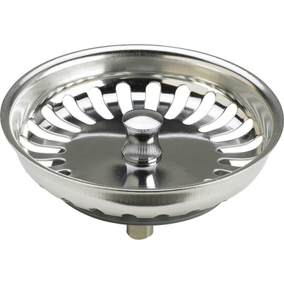 Viega bonde à panier pour évier avec commande manuelle chrome