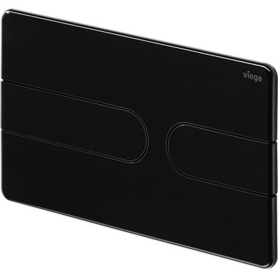 Viega Prevista bedieningsplaat visign for style 23 13x22cm kunststof zwart