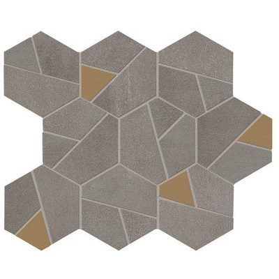 Atlas Concorde Boost Carreau mosaïque - 25x28.5cm - 9.0mm - rectifié - Smoke