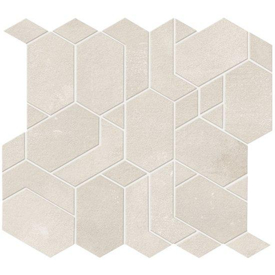 Atlas Concorde Boost Carrelage mosaïque - 25x30cm - 9mm - rectifié - Porcellanato - Tarmac (Noir)