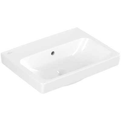 Villeroy & boch Architectura Lavabo - 42x55cm - dessous meulé - sans trou de robinet - blanc alpin