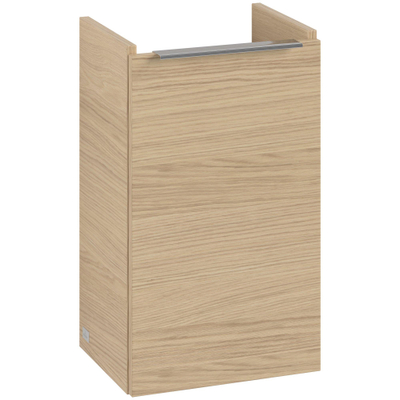 Villeroy & Boch Architectura Fonteinonderkast - 24.3x31cm - 1 draaideur rechts - Nordic Oak (hout)