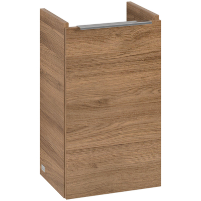 Villeroy & boch Architectura Meuble de lavabo pour WC - 24.3x31cm - 1 porte battante - droite - oak kansas
