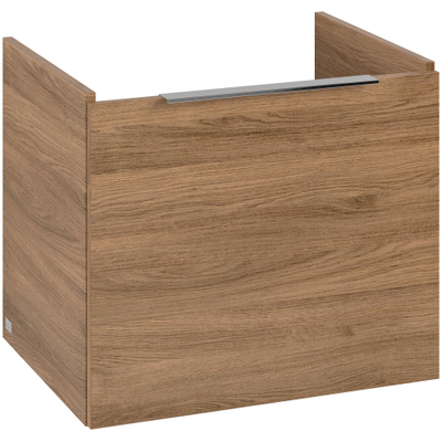 Villeroy & Boch Architectura Wastafelonderkast - 42x55cm - 1 lade - Oak Kansas (hout)