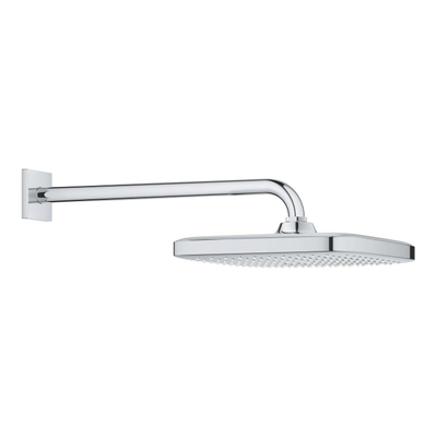 Grohe Tempesta 250 Cube Hoofddouche - 25cm - 1 straalsoort - wandarm 38cm - chroom