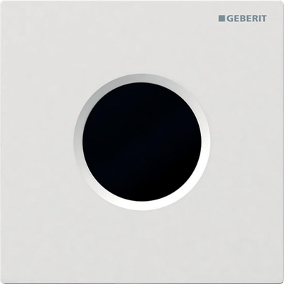Geberit Type01 urinioir bedieningsplaat - 230V- rond - wit