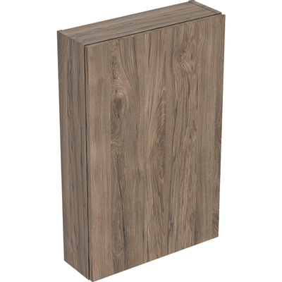 Geberit ICon bovenkast - 45x70x15cm - 1 deur - met softclose - spaanplaat - noten (hout)