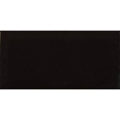 Mosa Trocadero Wandtegel 10x20cm 9mm witte scherf Zwart