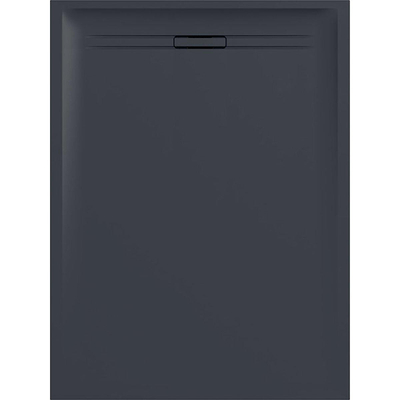 Geberit Sestra Douchevloer - 120x70cm - structuur grafiet leisteen antraciet