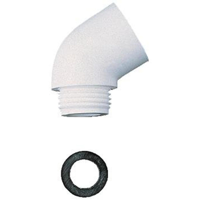 Grohe Adapter - voor doucheslang - wit
