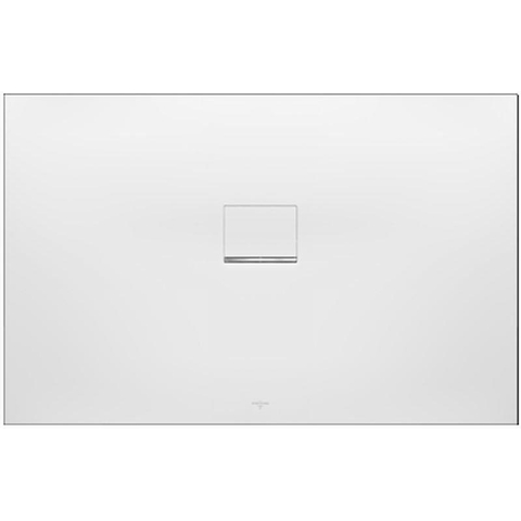 Villeroy & Boch Squaro infinity douchebak - 120x90x4cm - Anthracite (grijs) SW28741