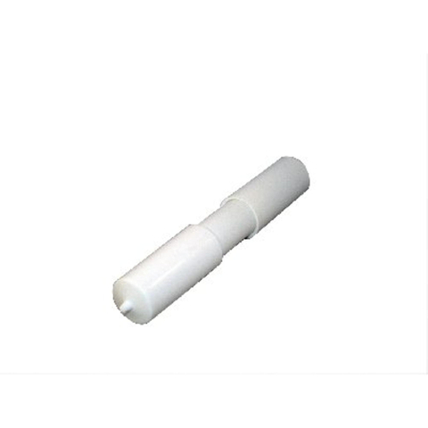De Beer Closetrolhouder Inzet Met Veer Wit GA29904