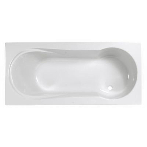 Wisa Fontana Bad Rechthoek 170x70cm Wit SW48731