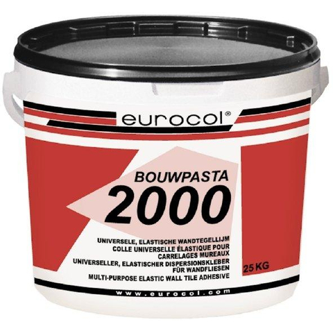 Eurocol Bouwpasta 2000 tegelpastalijm emmer a 8 kg. GA92755