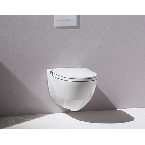 Laufen Cleanet Riva WC lavant – aspiration des odeurs & 7 niveaux – blanc brillant LCC SW87194