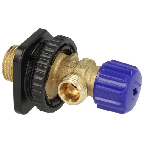 Geberit hoekstopkraan - voor wc element - geborsteld messing (goud) GA79880
