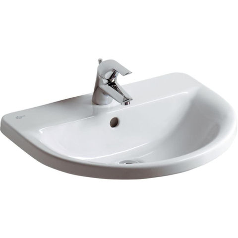 Ideal Standard Connect Arc lavabo - 55x48x17cm - blanc 0180459
