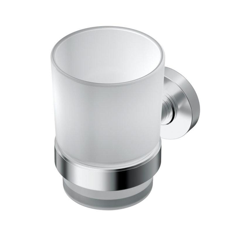 Ideal Standard Iom porte-verre avec gobelet mat chrome mat 0180482