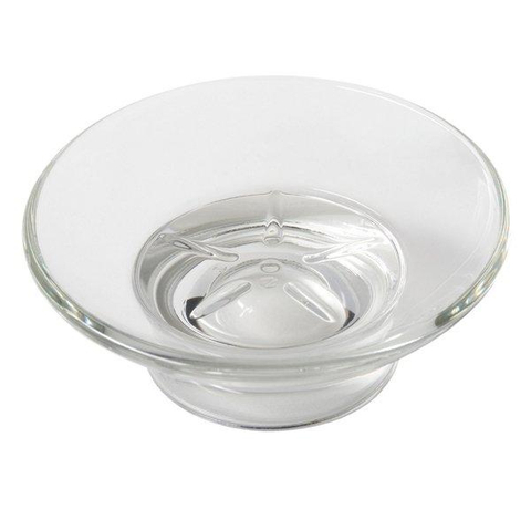 Geesa Nemox insert pour porte-savon verre transparent fermé pour 6503 05 GA48881
