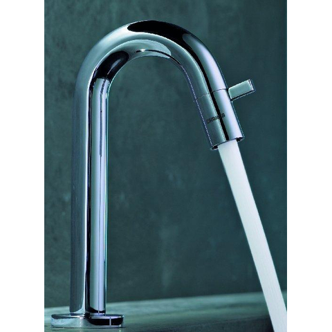 Hansa Hansanova Style toiletkraan 94mm inclusief vaste uitloop chroom 0395656