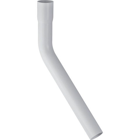 Geberit spoelbocht - met lijmmof - voor verlenging buis of bocht - 30x10cm - 44mm 45wit - alpien wit 0711153