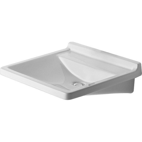 Duravit Starck 3 Wastafel - 60x54.5cm zo/kraangat - wit SW117177