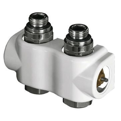 Heimeier multilux 2 tuyaux 1/2 50 avec droits pour radiateur bi.dr. 1602238