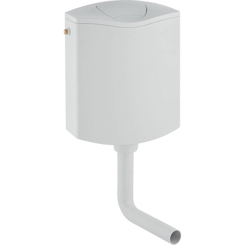 Geberit réservoir bas - 34x13.5x43cm - double chasse - avec porte-bloc - blanc alpin SW547563