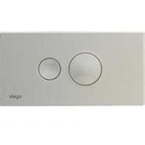 Viega Visign for style 10 plaque de commande chrome mat élégant GA84213