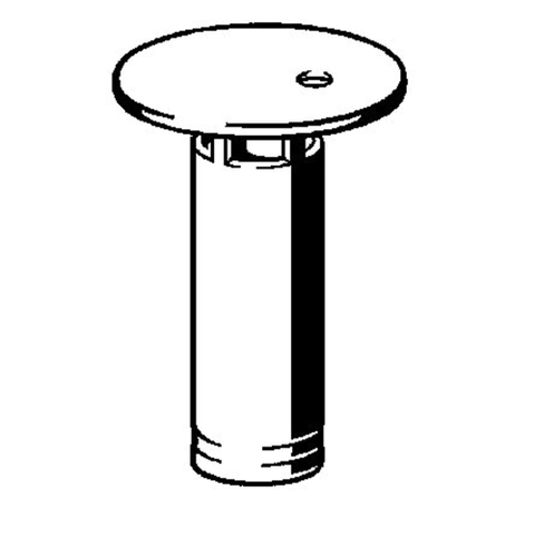 Viega duoplex standpijp 70mm chroom GA68033