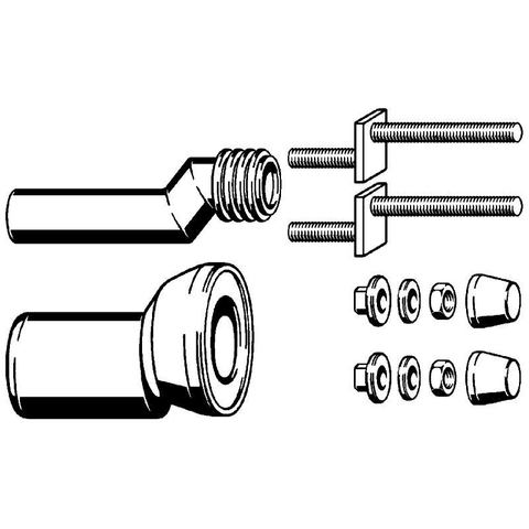 Viega Garniture de raccordement pour WC GA36992