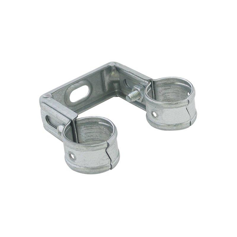 Walraven Duplo collier galvanisé 15 mm entraxe 60 mm galvanisé GA91437