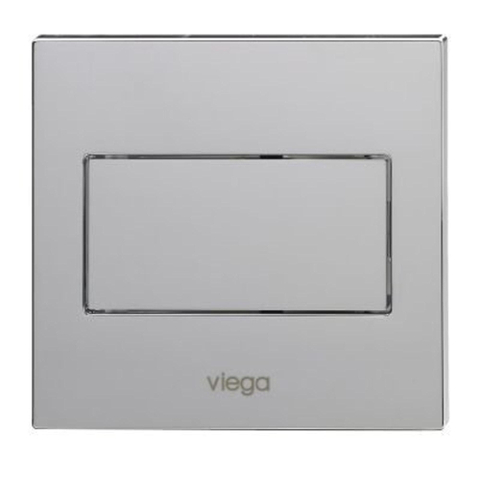 Viega Viega Partie de finition pour plaque de commande urinoir Vision for Style 12 manuel chrome 0500076