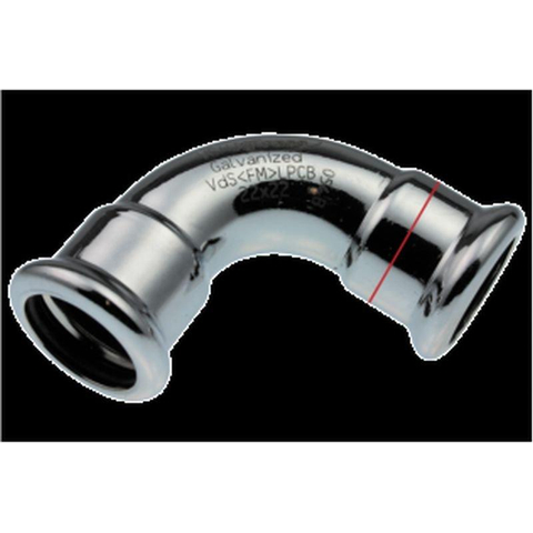 Vsh Xpress coude 90 degrés 42 x 42 mm presse c1408 acier galvanisé GA47094
