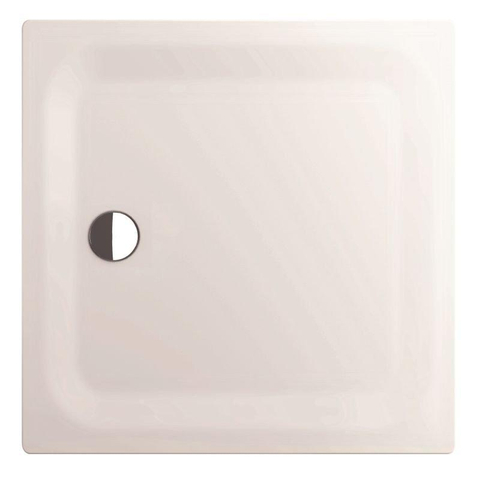 Bette Super Vlak Receveur de douche Acier émaillé 90x90x2.5cm Carré Blanc 0360563