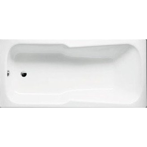 Bette Set baignoire tôle d'acier rectangulaire 180x80x38cm blanc 0340972