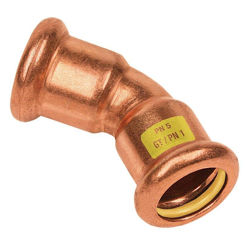 Bonfix Press rk gas coude 45° 22x22mm gastec 8406572