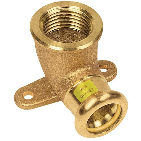 Bonfix Press rk gas plaque murale avec long bi.dr. 1/2 bix22mm gastec 8406662