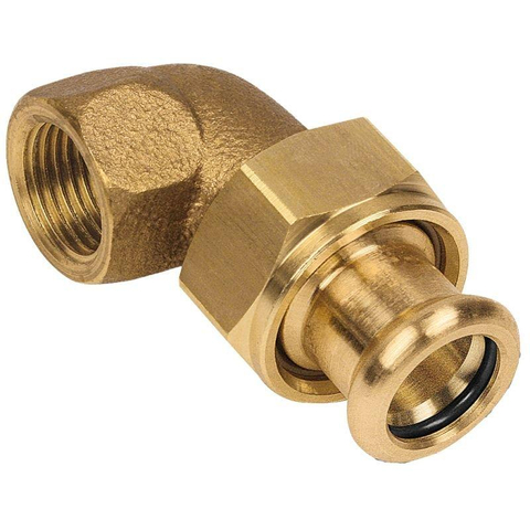 Bonfix Press rk Raccord 3 pièces à angle droit avec long bi.dr. 2 bix54mm kiwa 8406500