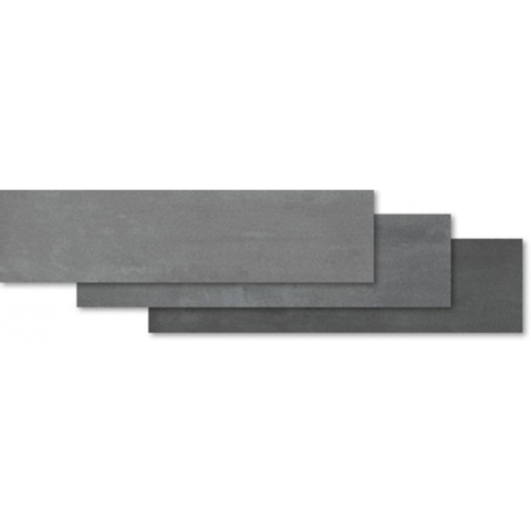 Mosa Terra Tones Tegelstroken voor wand- en vloer 15x60cm 12mm gerectificeerd R10 porcellanato Grijsgroen SW360630