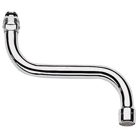 Grohe Costa Onderuitloop - M22 - 15cm - voor wandkraan - chroom 0433610