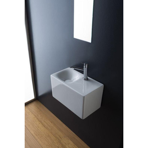 Royal plaza Friens fontein 42x24 cm. met 1 kraangat wit SHOWROOMMODEL SHOW25889